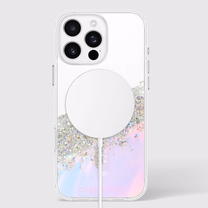 Case-Mate Karat MagSafe ümbris seadmele iPhone 16 Pro Max, holograafiline Soap Bubble