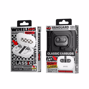 WEKOME VA06 Vanguard Series Bluetooth 5.2 TWS juhtmevabad kõrvaklapid laadimiskarbiga, valged