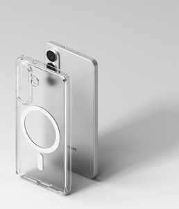 Ringke Fusion Magnetic MagSafe Ümbris for Samsung Galaxy S26 - läbipaistev