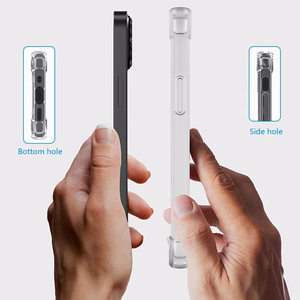 Back Ümbris ANTI SHOCK 0,5mm jaoks IPHONE 14 PLUS LÄBIPAISTEV