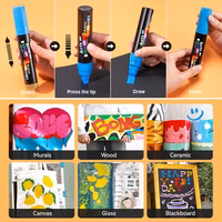 Akrüülmarkerid ARRTX Jumbo, 10 värvi