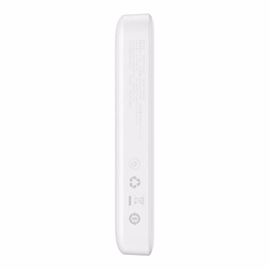 Powerbank Baseus Magnetic, 10000mAh, USB-C 20W, MagSafe (valge)