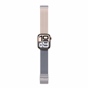 Set of 2 AmazingThing Blend Band jaoks Apple Watch 45/46/49mm - Roosa-Hall/Roosa