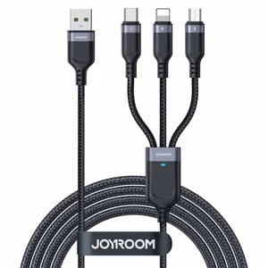 USB kaabel Joyroom 3in1 / S-1T3018A18 must 120cm