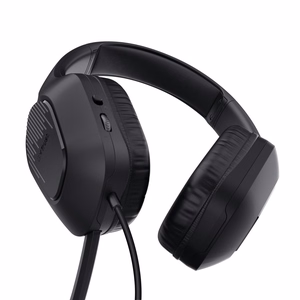 Trust GXT 415 Zirox kõrvaklapid juhtmega peapael mängude mustad