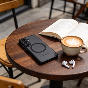 Tech-Protect MagPeak MagSafe ümbris for Samsung Galaxy S26+ - must