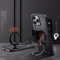 Hybrid Armor Trendy Ümbris with MagSafe jaoks iPhone 16 Pro Max - Must