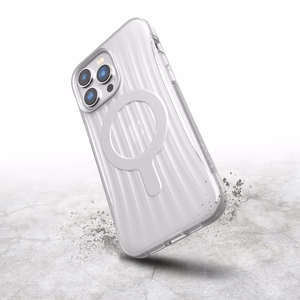 Raptic X-Doria Clutch Case iPhone 14 Pro Max koos MagSafe tagakattega läbipaistev
