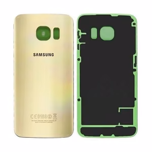 Tagakaas Samsung G925F S6 Edge Gold Platinum (ilma kaamera läätseta) originaal (kasutatud, Grade B)