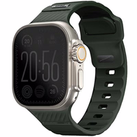 UNIQ rihm Stride Apple Watch Series 1/2/3/4/5/6/7/8/9/SE/SE2/Ultra/Ultra 2 42/44/45/49mm FKM kummi tumeroheline