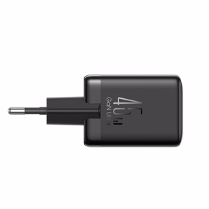 Joyroom JR-TG8 GaN 45W USB-C + USB-A seinalaadija – värv: must