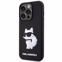 Karl Lagerfeld KLHCP14X3DRKHNK iPhone 14 Pro Max 6.7" must/must hardcase Rubber Choupette 3D