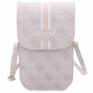 Сумочка Guess 4G Stripe - розовая