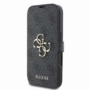 Guess 4G Metal Logo iPhone 16 Ümbris - must