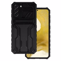 Tel Protect Combo Ümbris jaoks Samsung Galaxy S22 Plus Must