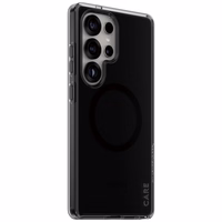 CARE by PanzerGlass Flagship Urban Combat Must QI Ümbris jaoks Samsung Galaxy S25 Ultra - Semi-läbipaistev Smoke