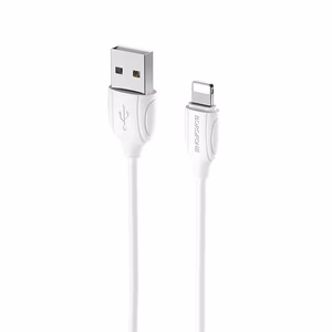 Borofone Kaabel BX19 Benefit - USB to Lightning - 2,4A 1 metre valge