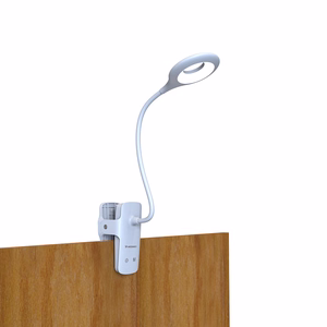 Mini Wozinsky Juhtmevaba LED Reading Lamp koos Klamber + USB-C Kaabel - valge