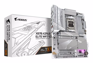 Emaplaat GIGABYTE X870 AORUS ELITE WIFI7 ICE AMD X870 Socket AM5 ATX DDR5