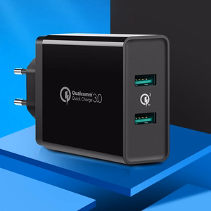 Ugreen CD161 seinalaadija, 2× USB-A, 36 W, QC3.0 – must