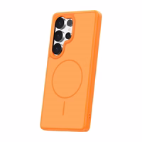 Frame Thin Mag ümbris for Samsung Galaxy S25 Ultra oranž