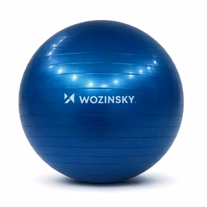 Wozinsky WGB65BL treeningpall, 65 cm - sinine