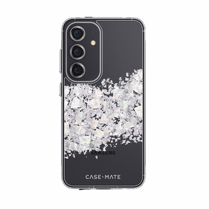 Case-Mate Karat pärlmutrikaunistusega ümbris seadmele Samsung Galaxy S24, A Touch of Pearl värvitoonis
