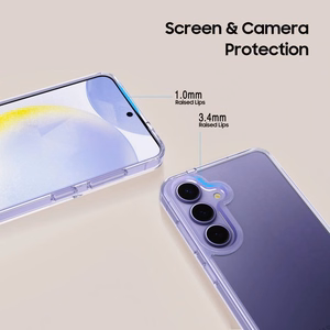 Tech-Protect FlexAir Hybrid Ümbris jaoks Samsung Galaxy S25 Edge - Clear