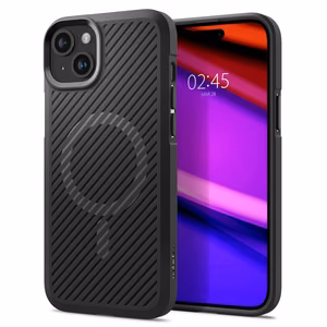 SPIGEN ümbris CORE ARMOR MAG compatible with MagSafe jaoks IPHONE 15 Plus matte must