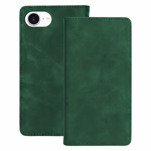 Smart Suede case for iPhone 16e / 17e green
