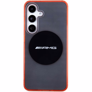 AMG läbipaistev Bicolor MagSafe ümbris jaoks Samsung Galaxy S24 - must