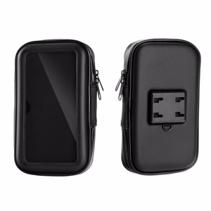 Motorcycle hoidja jaoks mobile phone waterproof with zip ( 6,4" - 8" ) must