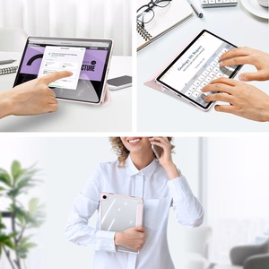 Ümbris Dux Ducis Toby Samsung X210/X215/X216 Tab A9 Plus 11.0/X230/X235/X236 Tab A11 Plus 11.0 roosa