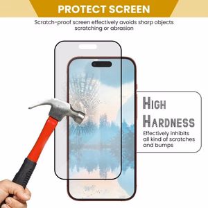 Ekraanikaitse "Casper Pro" Apple iPhone 14 Pro (Purunematud servad) (Blister)