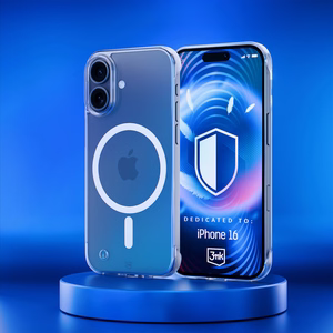 3mk Just20g MagCase jaoks iPhone 16 - läbipaistev