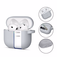 Tech-Protect Silicone Hook Ümbris jaoks AirPods 4 - hall