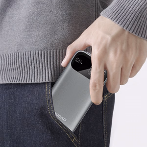 Dudao K31 10000 mAh 22.5W PD Powerbank with Built-in Cable - Gray