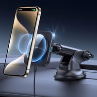 ESR Halolock Magnetic MagSafe QI2 15W Car Hoidja - must