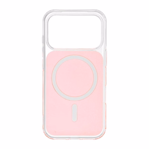 Case for iPhone 17 Pro Max / 18 Pro Max (low camera edge) Clear Fusion Mag Cover compatible with MagSafe hermes orange
