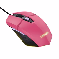 Trust Felox Gaming wired mouse GXT109P roosa