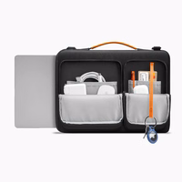 Tech-Protect Defender Bag jaoks 15-16 Laptop - must and oranž