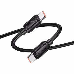 Кабель USB C to USB C Hoco PD 5A 240W 1 m X115 черный