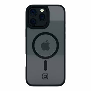 Incipio Velocity MagSafe'i toega ümbris mudelile iPhone 16 Pro Max, läbipaistev musta servaga