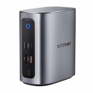 Blitzwolf BW-TH15 17in1 Dokkimisjaam 2xHD+DP+4xC+3xUSB 3.0+USB 3.1+C 3.2+C PD+RJ45+micro SD+SD+3.5mm Audio