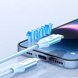 Orico CDX 100W 5A Power Delivery USB-C - USB-C cable 1m - blue