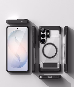 Ringke UX Magnetic MagSafe Ümbris for Samsung Galaxy S26 Ultra - Clear must