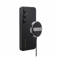 Benks Montage Magnetic Armor Pro Kevlar Ümbris Metal Frame 600D+1500D (MA41) jaoks Samsung Galaxy S24 Plus must