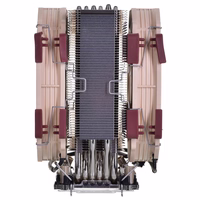 Noctua NH-U14S DX-4677 NH-U14S DX-4677 Processor Air cooler 14 cm pruun, helepruun, hõbedane