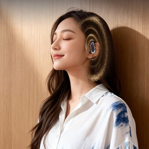 Наушники Dudao U17Z Bluetooth 5.3 OWS с заушными крючками, чёрные