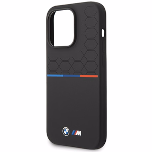 BMW Silicone Pattern чехол iPhone 15 Pro Max - чёрный